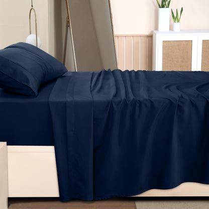 Utopia Bedding Queen Bed Sheets Set - 4 Piece Bedding - Brushed Microfiber - Shrinkage and Fade Resistant - Easy Care