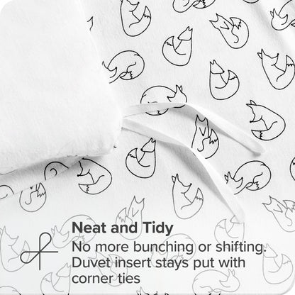 Bare Home Flannel Duvet Cover Set - Full/Queen - 100% Cotton, Velvety Soft Heavyweight Premium Flannel, Double Brushed